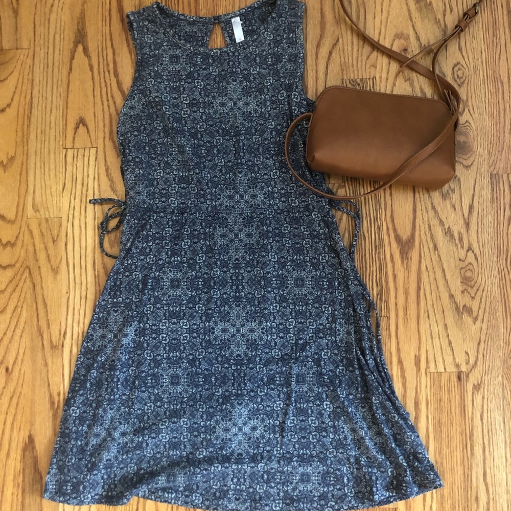 Blue dress